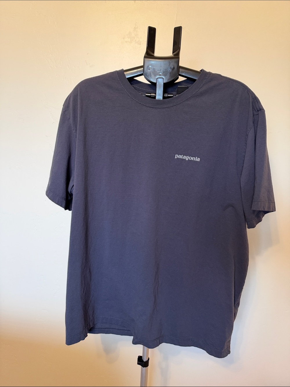 Patagonia Men’s Short Sleeve Tee — Navy Blue